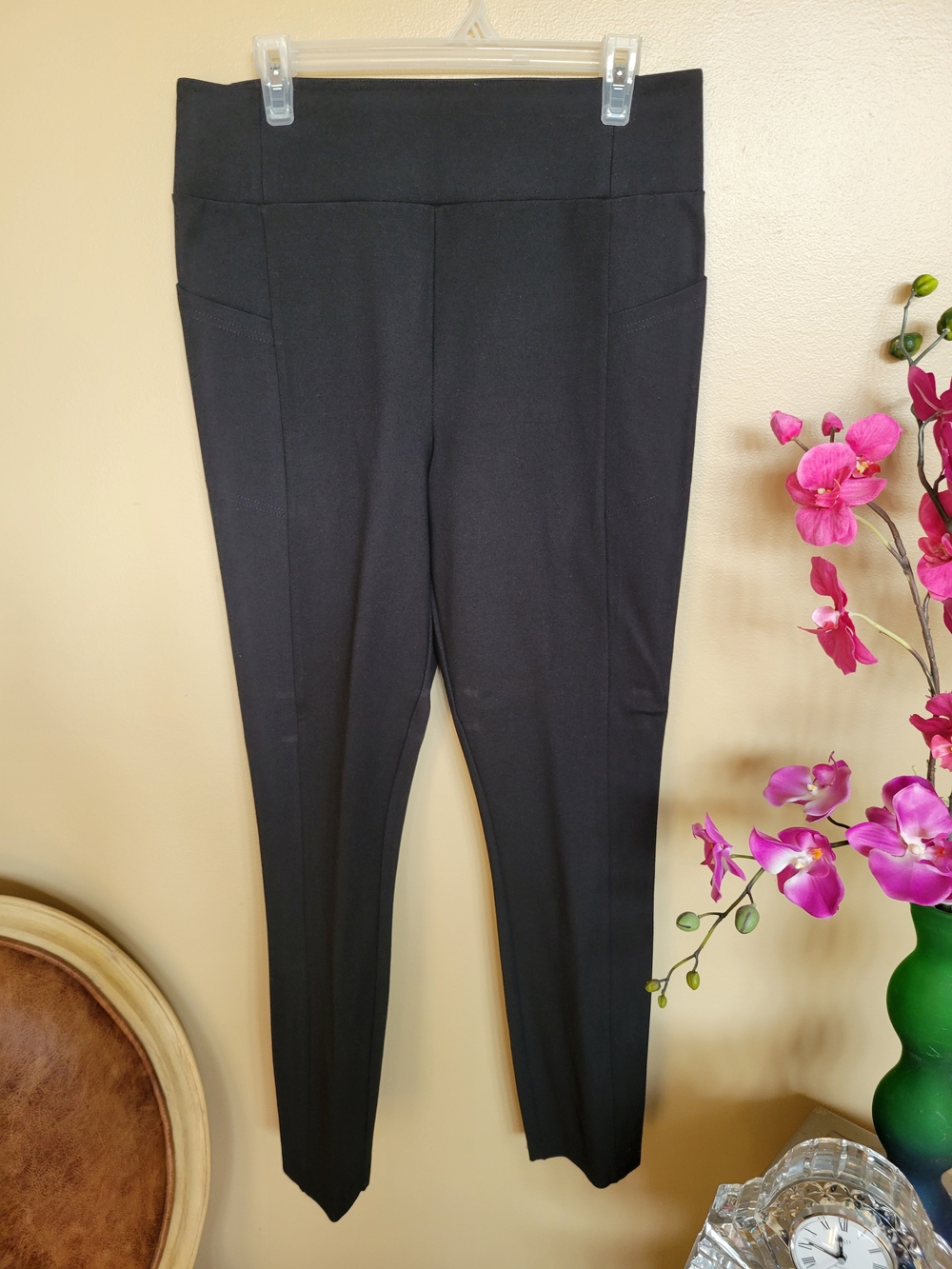 Westbound Black Skinny Ponte Pants